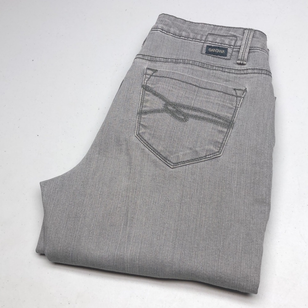 GRAYWASH SANTANA REGULAR HIGH-RISE CROP JEANS 8/29x27 ⭐️